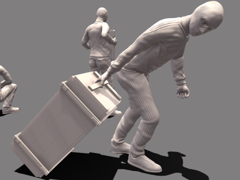 Bandits 3D प्रिंट मॉडल