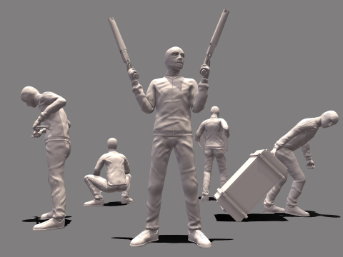 Bandits 3D प्रिंट मॉडल