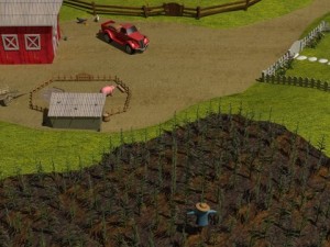 cartoon farm 3D Model