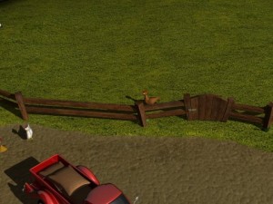 cartoon farm 3D Model