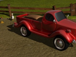 cartoon farm 3D Model