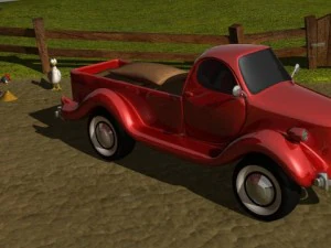 cartoon farm 3D Model