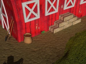 cartoon farm 3D Model