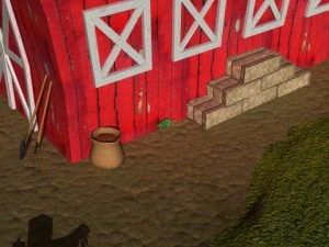 cartoon farm 3D Model