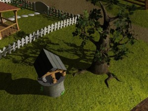 cartoon farm 3D Model