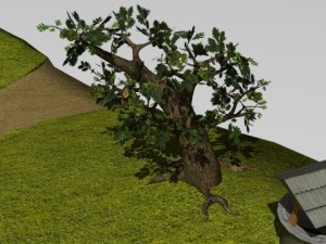 cartoon farm 3D Model