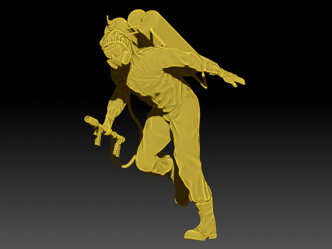 Flamethrower soldiers 3D Print Model