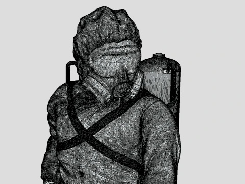 Flamethrower soldiers 3D Print Model