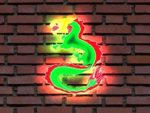 Neon sign collection 2 3D Model