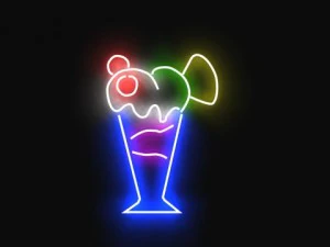 Neon sign collection 2 3D Model