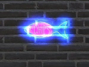 Neon sign collection 2 3D Model