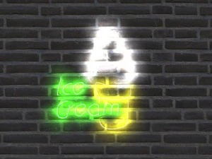 Neon sign collection 2 3D Model