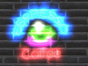 Neon sign collection 2 3D Model
