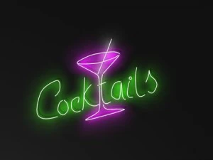 Neon signs collection 3 3D Model