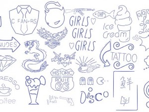 Neon signs collection 3 3D 模型