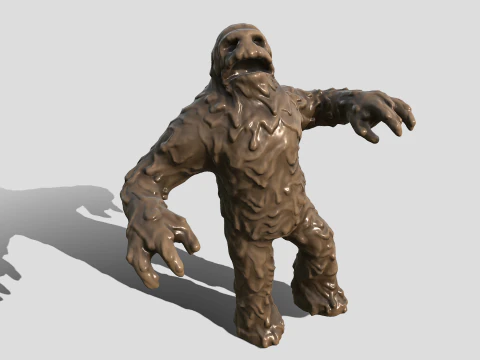 Mudman 3D Model