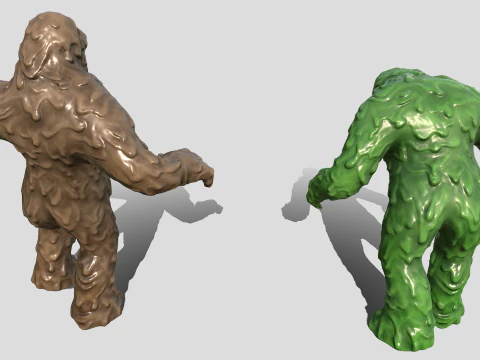 Mudman 3D Model