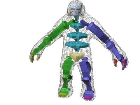 Mudman 3D Model