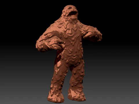 Mudman 3D Model