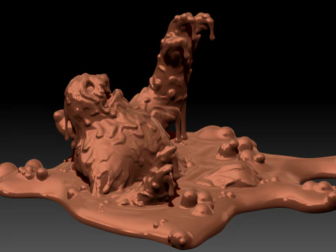 Mudman 3D Model