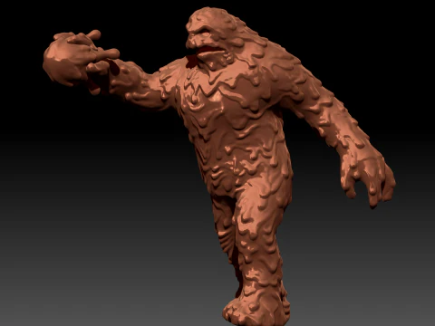 Mudman 3D Model