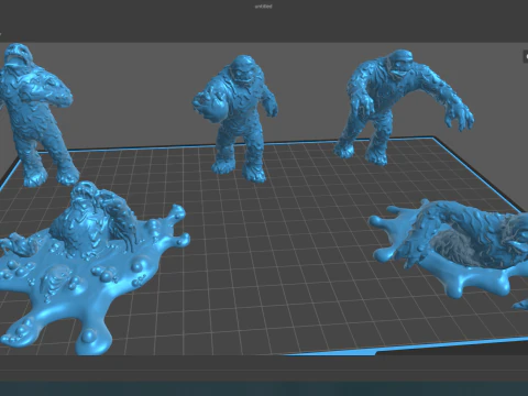 Mudman 3D Model