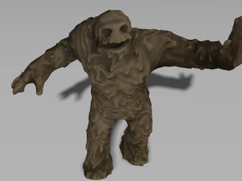 Mudman 3D Model