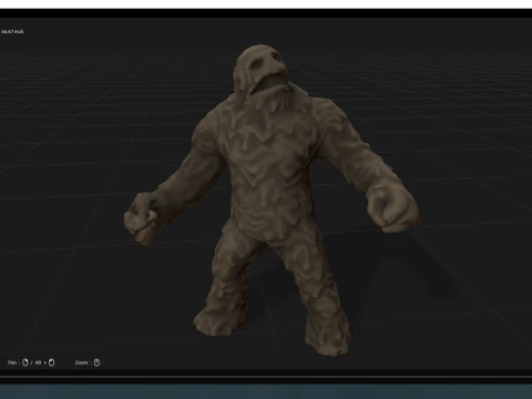 Mudman 3D Model