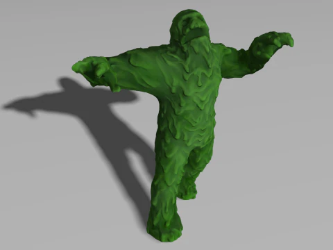 Mudman 3D Model