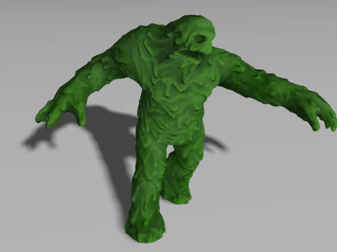 Mudman 3D Model