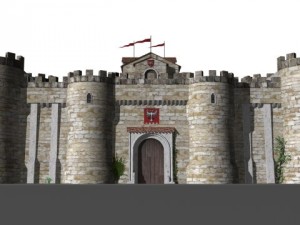 castle keep 3D Model