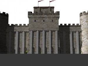 castle keep 3D Model