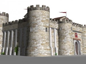 castle keep 3D Model