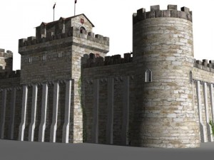 castle keep 3D Model