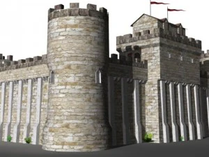 castle keep 3D Model