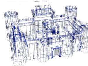 castle keep 3D Model