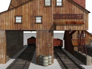foundry 3D Model