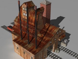 foundry 3D Model