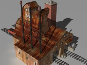 foundry 3D Model