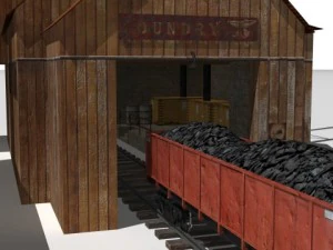 foundry 3D Model