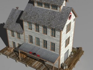 small factory 3D मॉडल