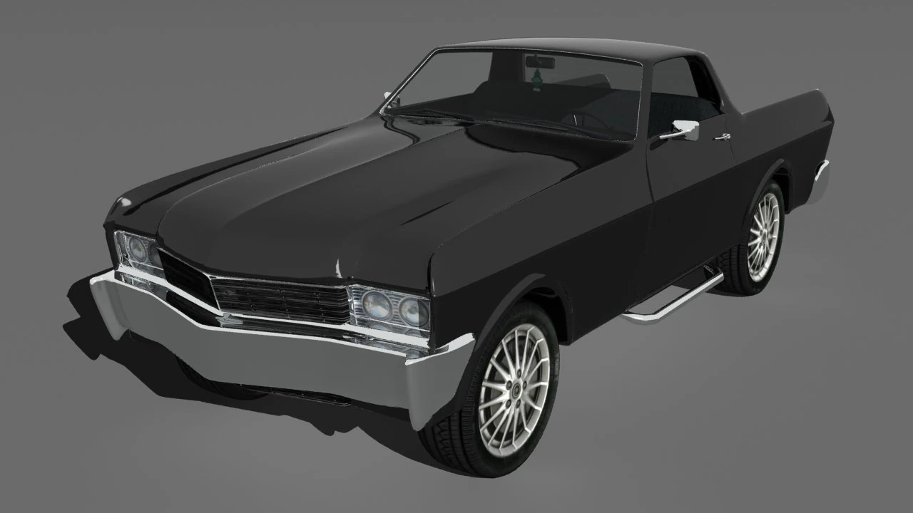 el camino 3D Model .c4d .max .obj .3ds .fbx .stl .blend 