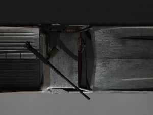 custom el camino with mounted machine 3D Model