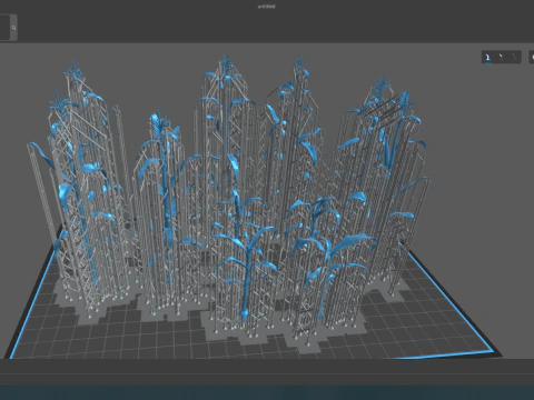 Corn field for 3d printing 3D Print Model