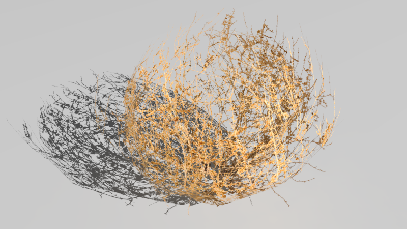 Tumbleweed 3D 模型 .c4d .max .obj .3ds .fbx .stl .blend