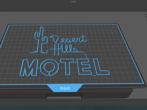 Neon lights for 3d printing 3D Print Model