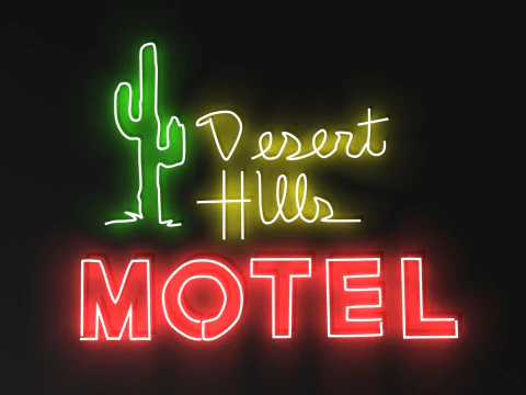 Neon lights for 3d printing 3D Print Model