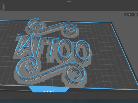 Neon lights for 3d printing 3D Print Model