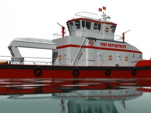 fireboat 3Dモデル