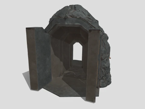 Dwarf entrance 3D Model